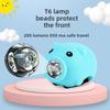 Pig Cycling Children Light Led Rechargeable Torch For Night Riding Outdoors And