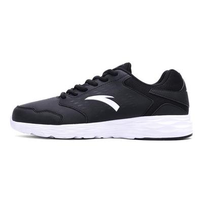 Scarpe da Corsa Nere Comode Versatili Tessuto Pelle Sintetica Assorbimento degli Urti Antiscivolo Equilibrio Leggere Basse Uomo sneaker 912355592-4