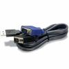 TRENDnet KVM Cable Trendnet TK-CU10 Black 2.8 M