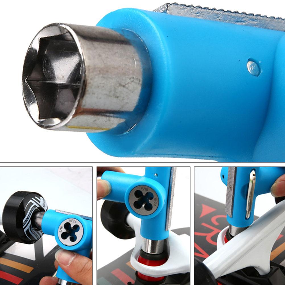 Portable Skate Tool 10 in 1 Multi Function Skateboard Tools