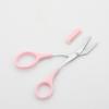 Makeup Scissor Comb Cosmetic Eyelashes Hair Clip Colorful Women's