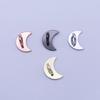 2/4PCS Adhesive Metal Stars Moon Bow Phone Charm Holder Phone Case Finger Ring Stand Hook Buckle Charm Clasp Accessory String