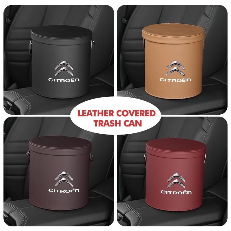 Car Trash Bin Garbage Holder Drink Snack Umbrella Storage Bucket For Citroen Grand Berlingo Jumper Celysee Xsara Picasso ann123