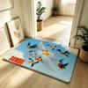Cute Cartoon D-dumbo Classic Carpet Bathroom Anti-slip Mat Door Mat Home Decoration Mat Entrance Door Mat Scratch-resistant