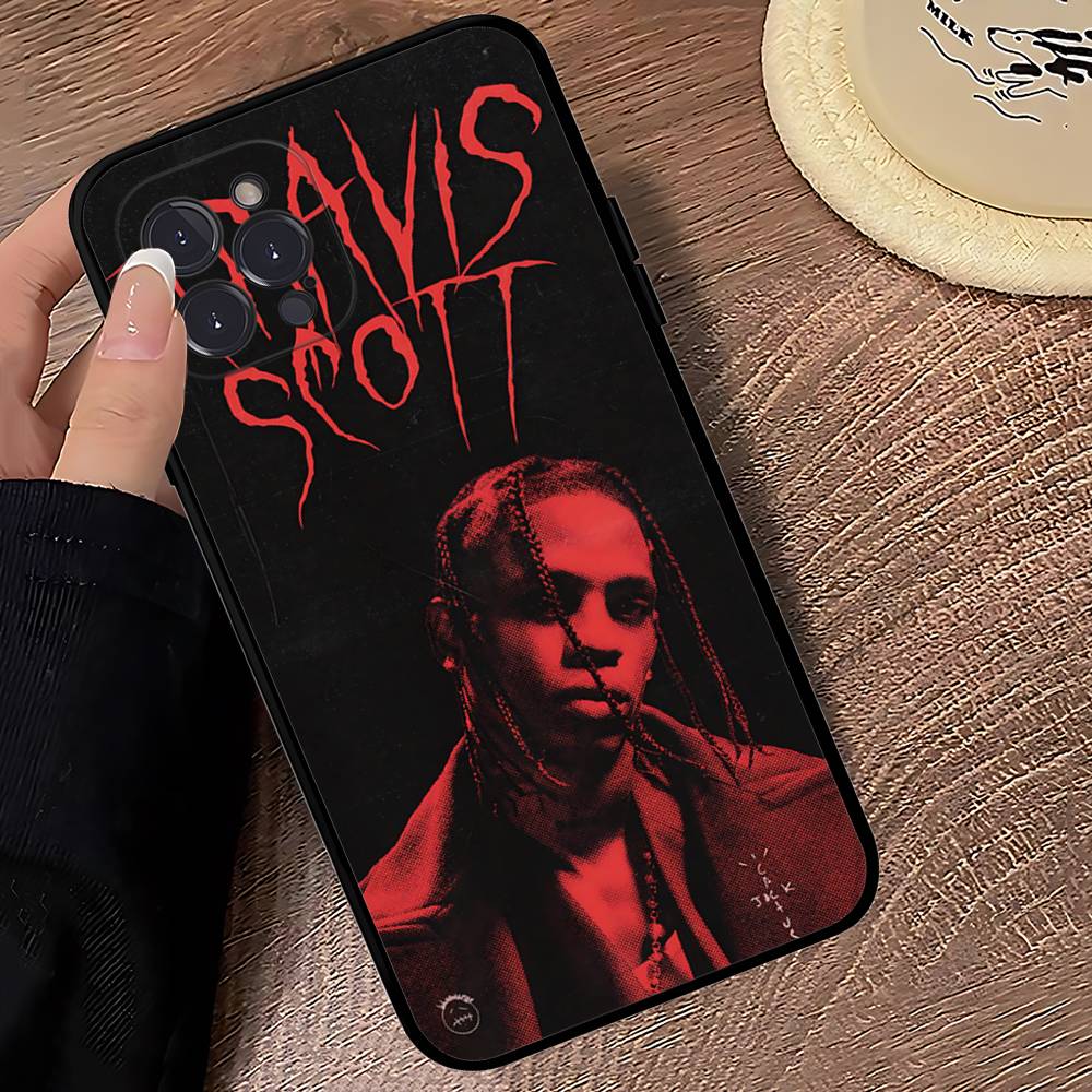 

T-Travis S-ScottS Singer Phone Case For IPhone 17 16 15 14 13 12 Mini 11 Pro Plus Soft Silicone Cover iPhone 17 Air