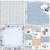 Fiore 24 fogli di carta artigianale fustelle arte sfondo origami scrapbooking creazione di biglietti