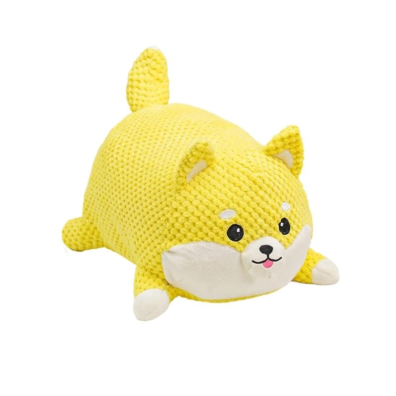 

For Small to Average Dogs fleece Squeaky Toy Offering Chew Resistant Design Teeth Cleaning Function and participatory Bonding Safe S