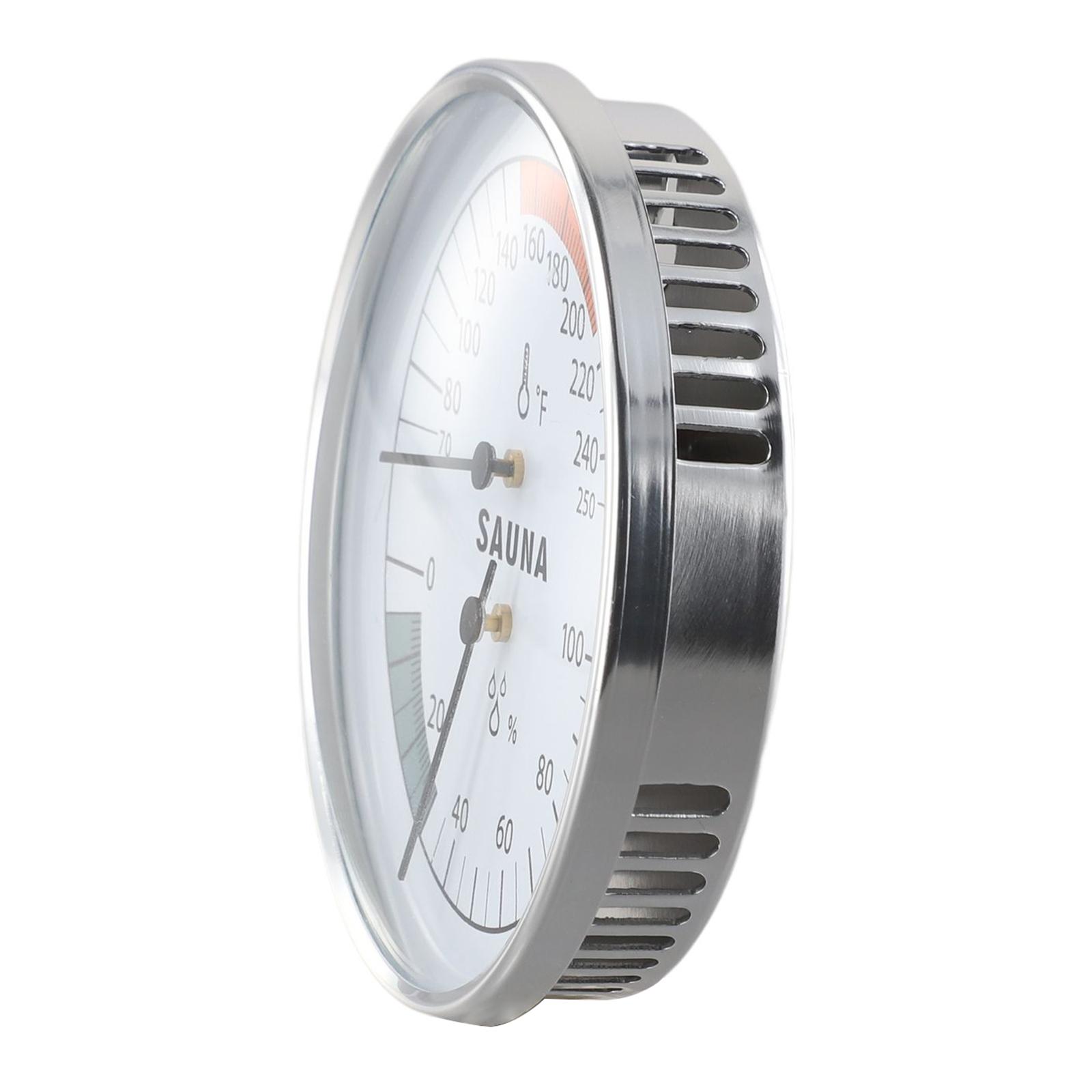 

Easy To Read Dial Sauna Accessory Sturdy Sauna Hygrometer User-friendly Design Sauna Thermometer And Hygrometer China Mainland
