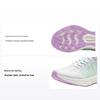 Kids Round Toe Lace-Up Comfortable Shock Absorbing Durable Low-Top Running Shoes Kids Running Shoes White Green Purple T22335597R-2