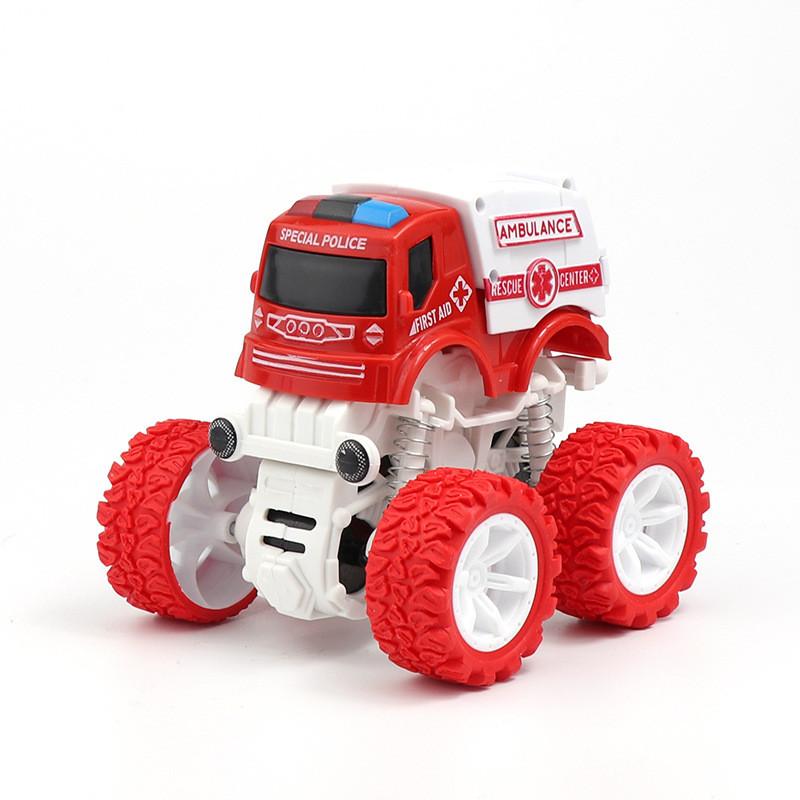 Off Road Vehicle Excavator Crane Dump Truck Fire Truck Children Toys Car For Kids Construction And Rescue Play