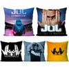 Hot Rapper Jul Mise A Jour Pillow Case Square Pillow Bedroom Sofa Leisure Comfort Cushion Car Living Room Home Decoration 40X40