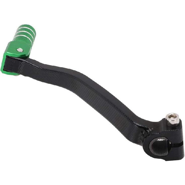 AnXin Motorcycle Gear Shifter Pedal Shift Lever Arm CNC for KX250F 2009-2020 KX250 2019-2023 KX250X 2021-2023 Dirt Bike Green