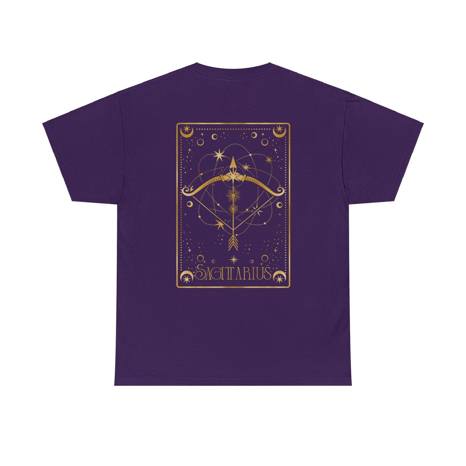 Sagittarius Zodiac T-shirt: Horoscope Sign Graphic Tee 3XL