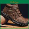 Plus Velvet 3848autumn Warm Winter Handmade Mens Boots Shoes Comfortable Ankle Boots For Men Casual Shoes Moccasins Man Tooling Shoes