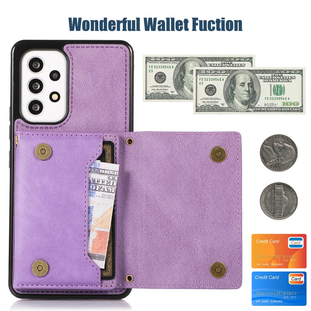 Lanyard Crossbody Wallet Leather Cards Solt Bag Cover for Samsung Galaxy S23 S22 Ultra S21 FE A54 A52s A72 A53 5G Glitter Case