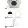 Transparents AntiScratch Phone Camera Cover Builts In 360 Adjustable Mirror for Precise SelfPortraits