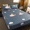 Sheet single piece padded thickened Simmons mattress protective cover polished mattress cover mattress cover all inclusive bed sheet dust cover