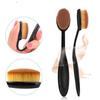 3/5PCS Toothbrush Shape Foundation Brush Professional Makeup Brush Set For Cream Liquid Powder Blending Flawless Face Contouring Nail Art Dust Brushes