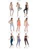 European-American Sports Yoga Set: Nude-Feel Bra & High-Waist Hip-Lift Pants
