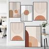 Nordic Lines Leinwandmalerei Abstrakt Geometrische Wandkunst Boho Poster Druck Dekoratives Bild Modernes Wohnzimmer Heimdekor Ungerahmt