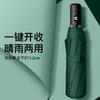 Trendy versatile contrasting colors Men's outdoor windproof umbrella Folding umbrella Advanced women's sun umbrella Sunscreen UV protection
