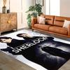 Sherlock Modern Detective Drama Rug for Living Rooms, Bedrooms, Home Décor, and As Gifts.