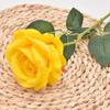 Velvet Big Single Rose Simulation Flower For Photography Props And Decor Home