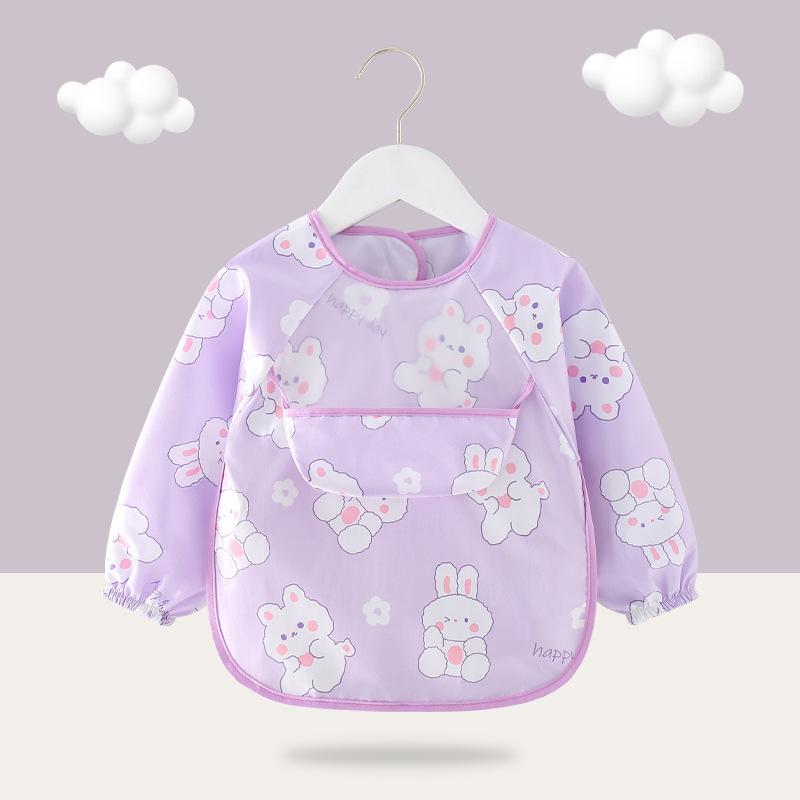 Waterproof Baby Smock Bib - Sleeveless Vest for Infants & Toddlers