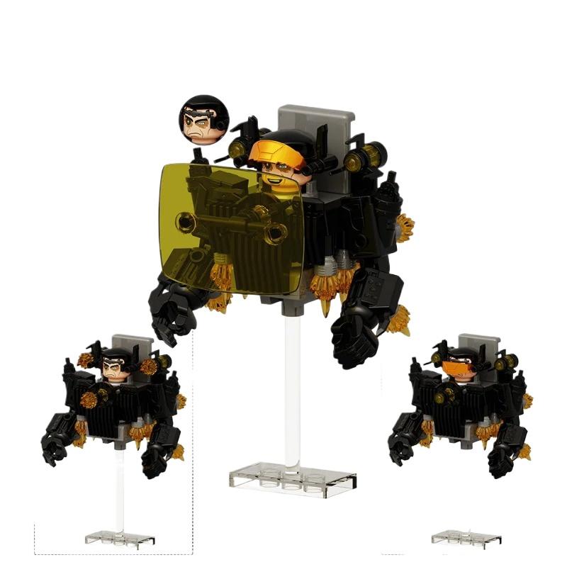 Big Size New Skibidi Toilet Box Building Blocks Large Titan Camera Man Speakerman Mini Action Figure Toys