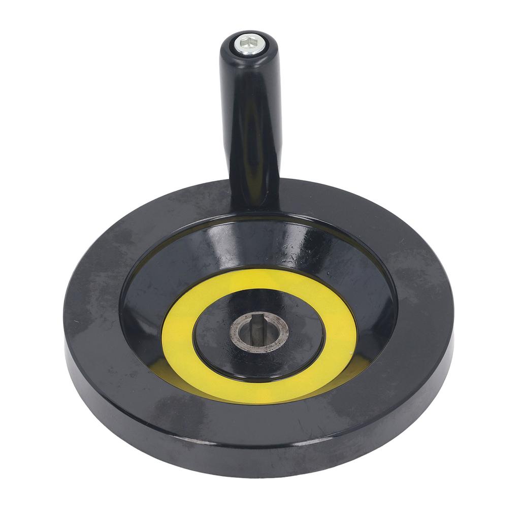 16x160mm Drehbank Handrad mit abnehmbarem Griff Hinteres Wellenhandrad für Fräsen Schleifen