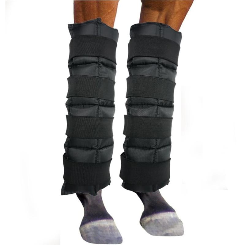 Verstellbare Kühlschuhe Pferdebeinlinge Für Komfort Und Halt Mit Befestigungselementen 40x38cm