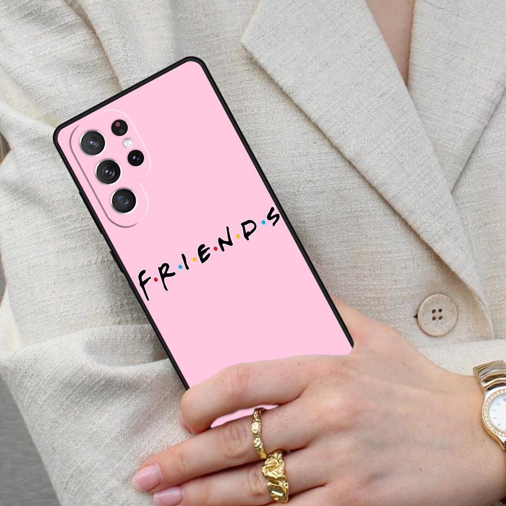 Pink Aesthetic Funny Style Cell Phone Case for Samsung Galaxy S26 Ultra S25 S24 S23 S22 S21 S20 Note10 Cover