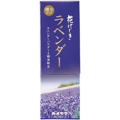 Kameyama Hanageshiki Lavender Low 360 Vertical Low Smoke Incense, Smoke, Approx. 130g, Approx. Sticks, Box,
