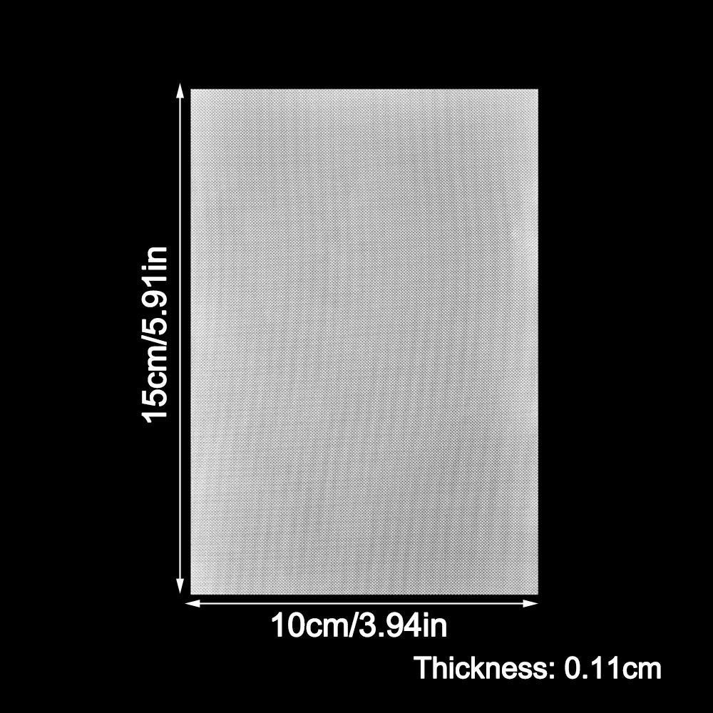 Handmade Ironing Cloth for Perler Beads Reusable White Coarse Texture Perler Beads Baking Paper Iron-on Mat