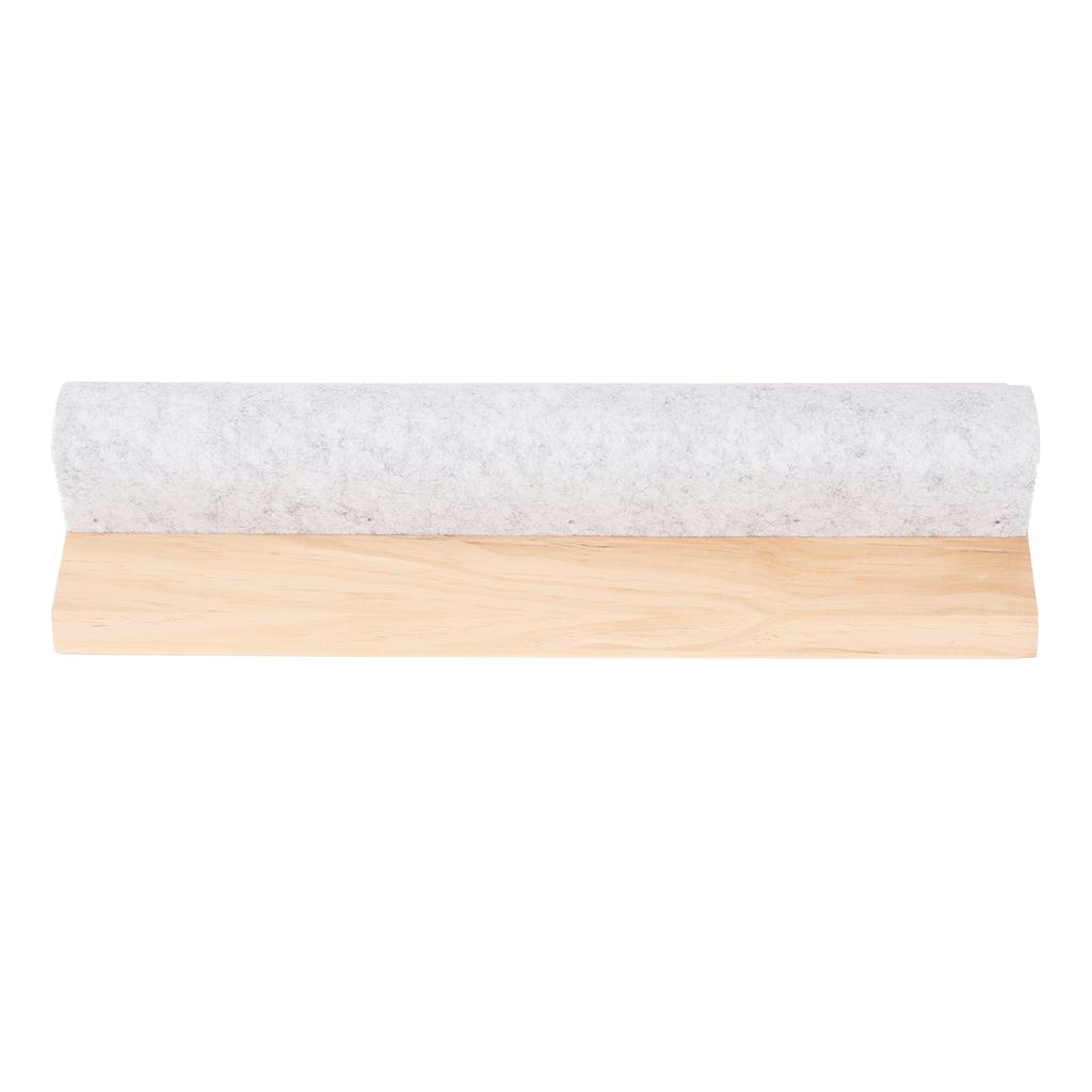 Wool Pressing Bar Clapper with Felt Professiona Wood Sewing Tool Flattening Fabrics Point Pressing