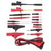 Multimeter Test Krokodilklemme Bananenstecker Durchstechsonde Set Kit für Wartung
