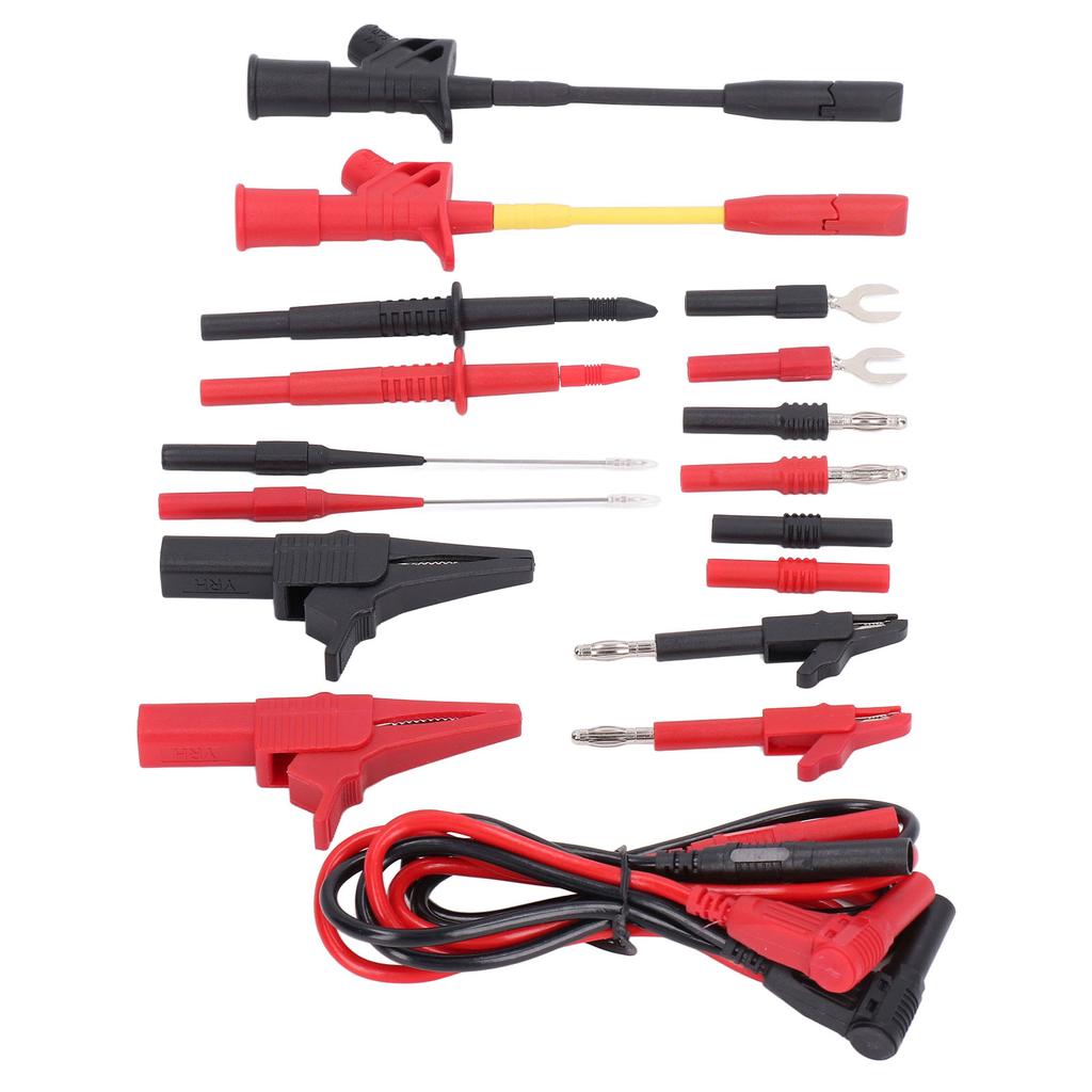 Set de sonde de perforare cu clemă crocodil pentru testare multimetru, mufă banană, pentru întreținere