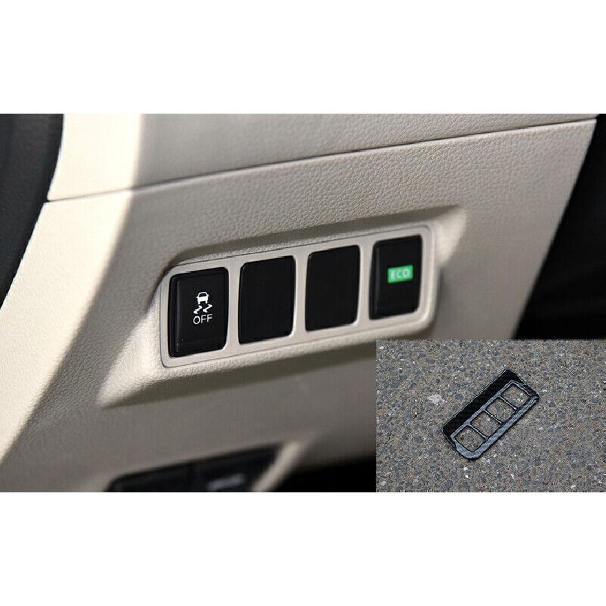 For Nissan Sentra Sylphy 2013- Carbon Fiber Driver s Side Dash Control Cover