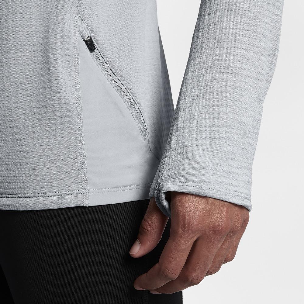 Nike Therma Sphere Element Crew Neck Breathable Moisture Wicking Long Sleeve T-Shirt Men Tops 857828-012