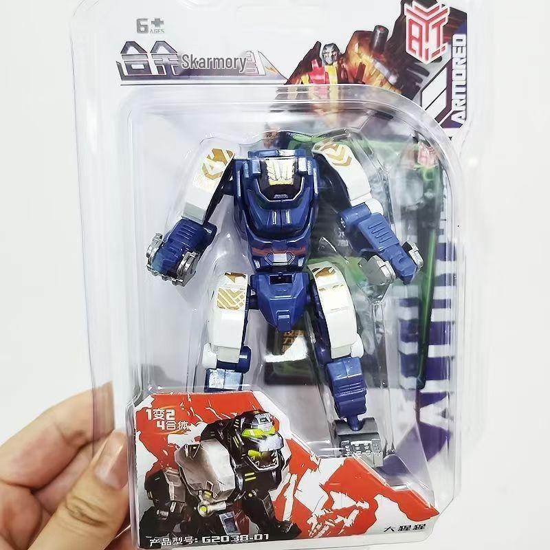 

Машина-трансформер 4-в-1: Носорог, Бизон, Орел и Горилла Развивающая игрушка