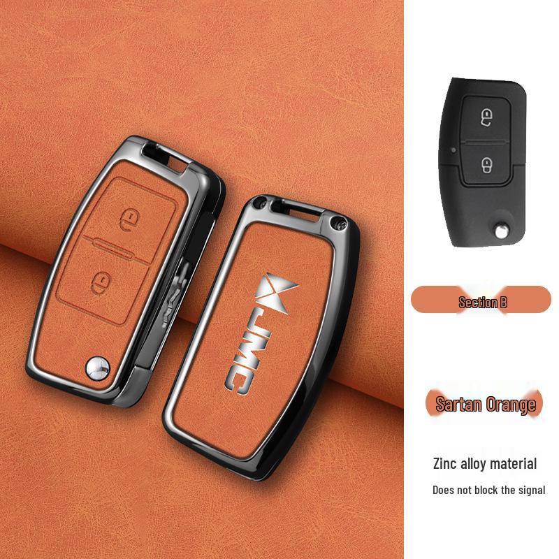 Applicable Foton Fengjing G9/G7 Teshun Metal Key Case Decorative Shell and Buckle for Jiangling Fushun Baodian Yuhu 5.