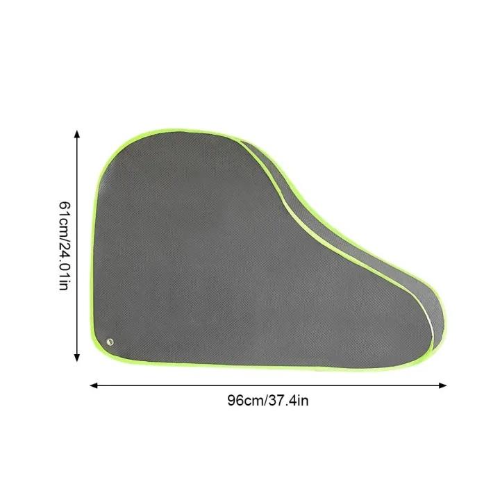 Universal Caravans Trailer Non-woven Fabric Breathable Towing Hitch Cover Waterproof Dustproof Camper Tow Lock Protective Cover серый