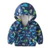 Spring and Autumn children's clothing, wind boys full of dinosaur coats, cartoon windproof jacket