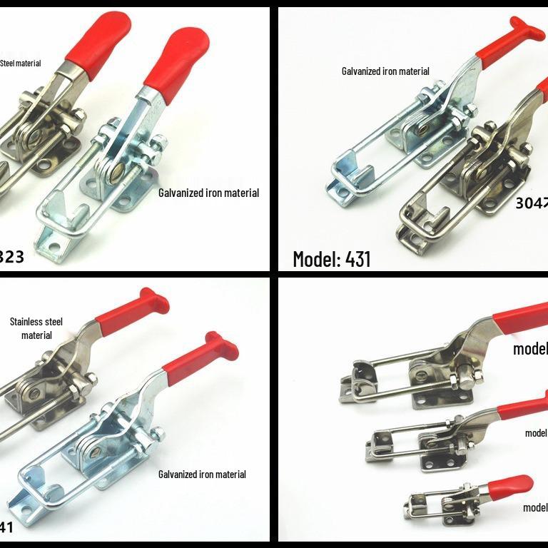 304 Stainless Steel Adjustable Toggle Latch Clamp Lock 4002