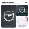 AAHK1 3D Metal Wheat Ears Car Body Decoration Sticker Badge Emblem For Opel Mokka Astra H K J G Corsa D E Vectra C B Insignia