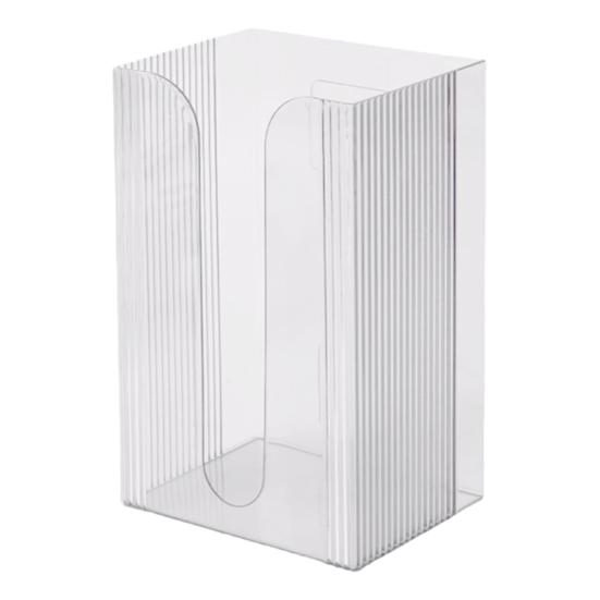 Wall Mounted Tissue Box Holder Large Capacity Transparent Design Simple