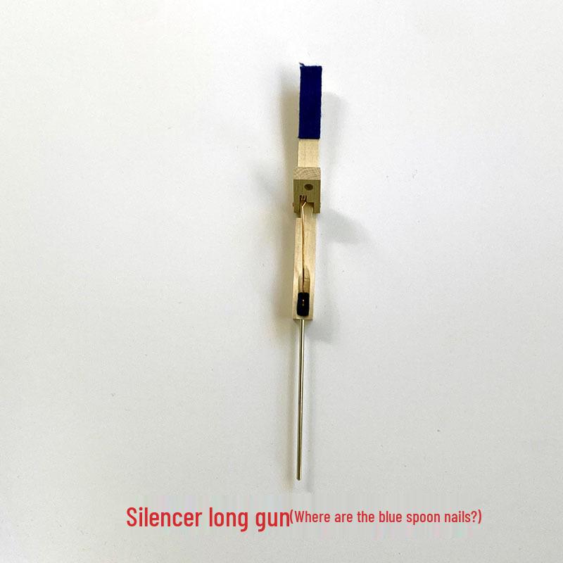 Xu Yi Blue Spoon Nail Felt Piano Mute Rod Blue Felt Angled Shaft Long Rod