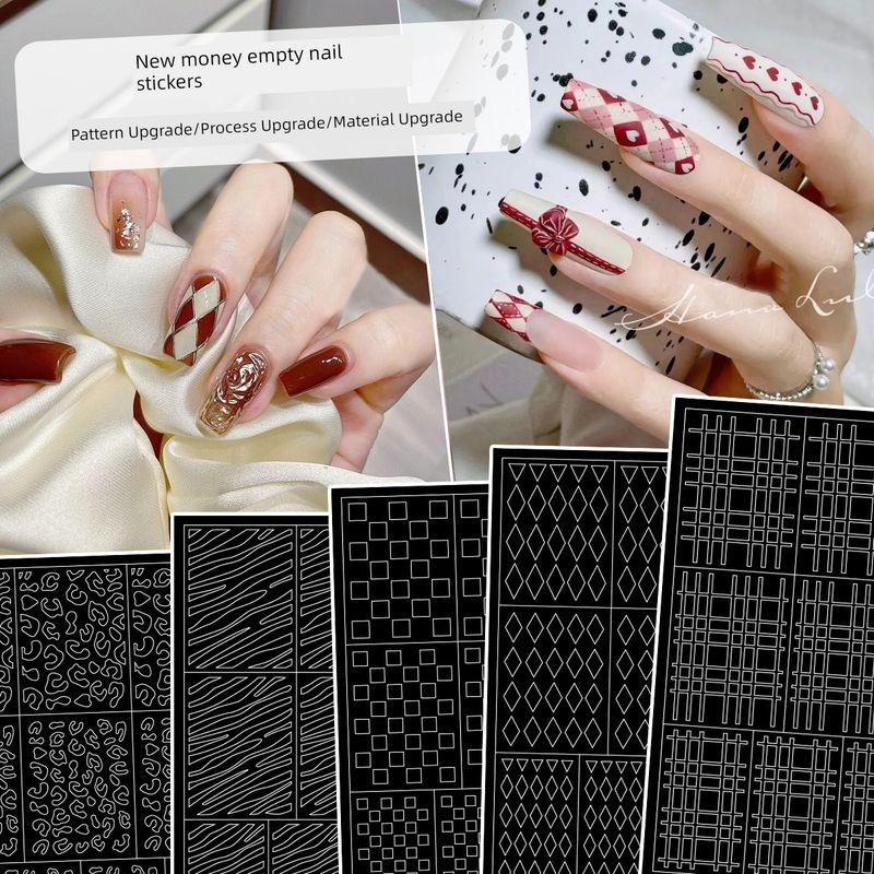 

Осень и Зима Новые Вырезанные Наклейки для Ногтей Струйная Печать Шаблон Шахматной Доски Линия Клетка Леопардовый Принт Чешуя Зебра Наклейки для Ногтей H363-H368 (one for each of the 6 paragraphs)