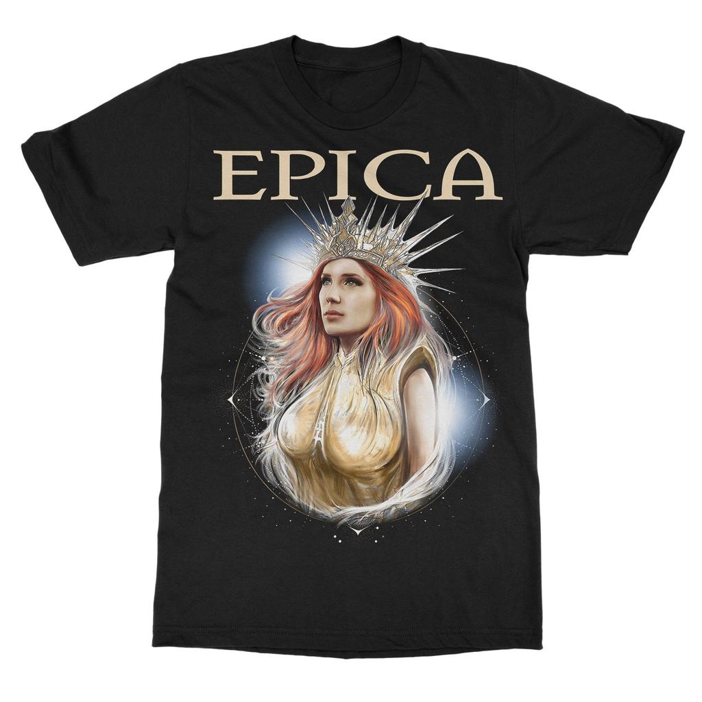 Epica  ARCANA Band TShirt  Cotton Graphic Tee Unisex Women Summer Streetwear Top