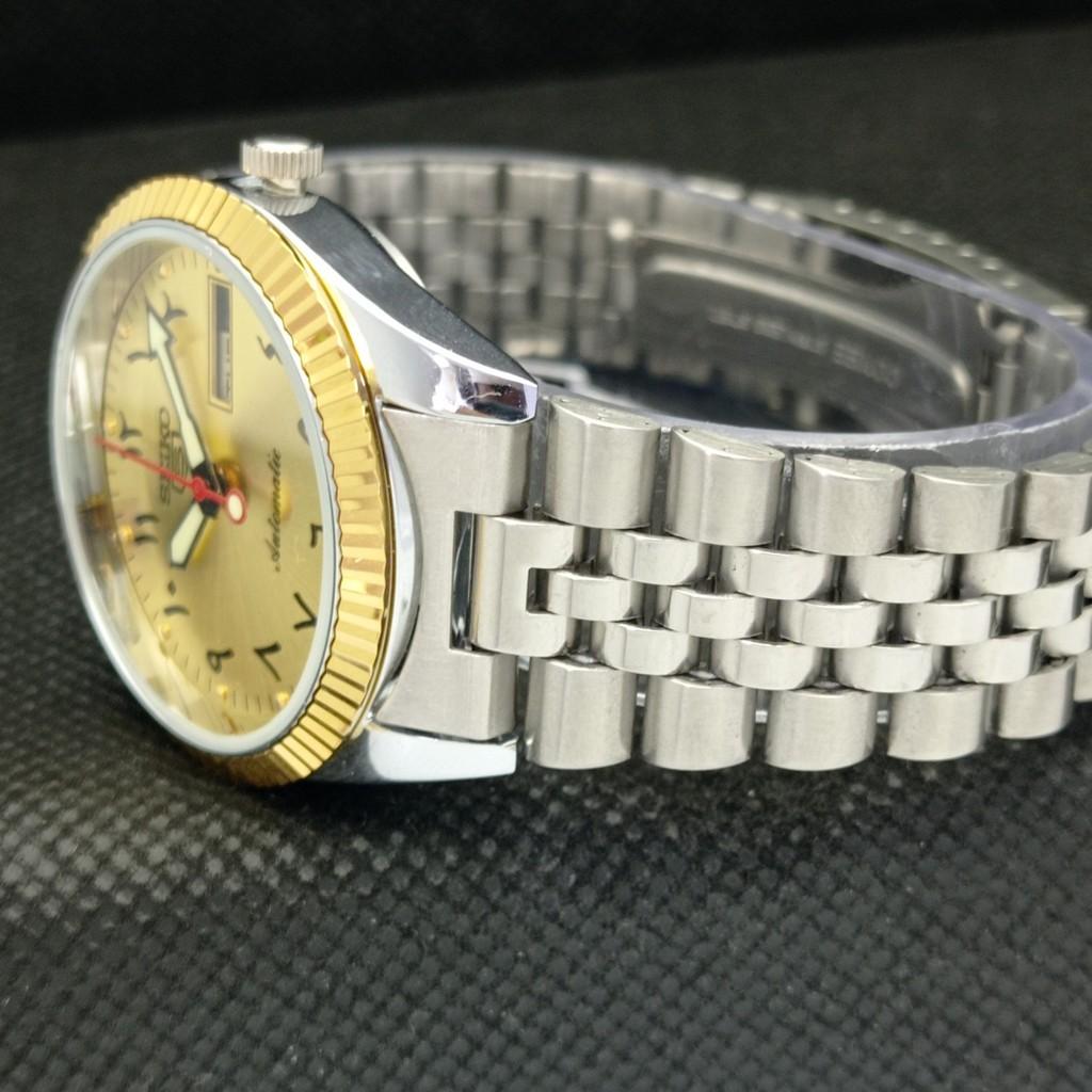 REFURBISHED VINTAGE SEIKO 5 AUTOMATIC JAPAN MENS GOLDEN MOVEMENT WATCH A305222-9 Seiko-a305222-1